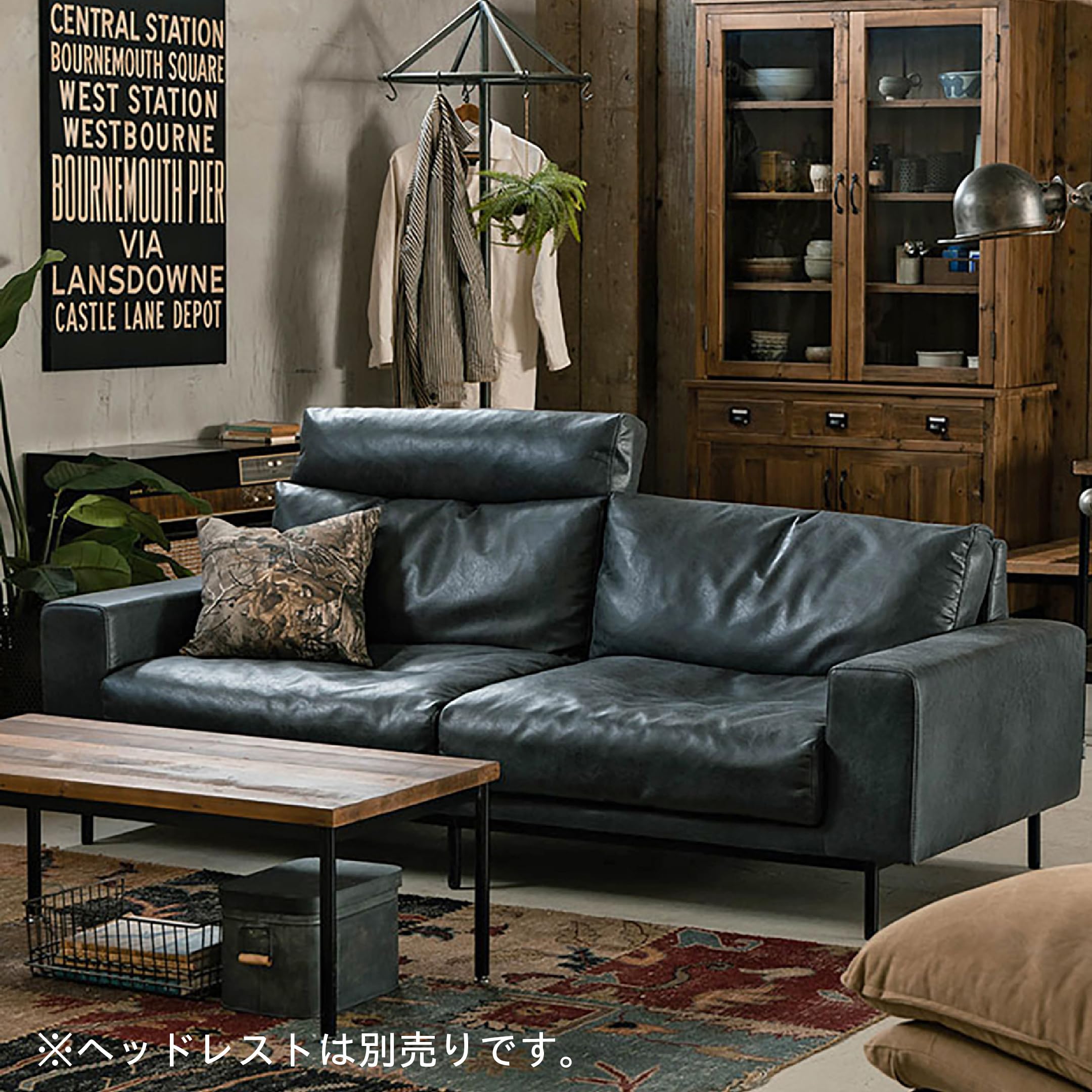 Amazon｜COMFORM LEATHERTEX ソファー 2.5人掛け ソファ